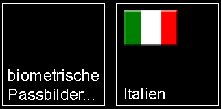 biometrische Passfotos Italien